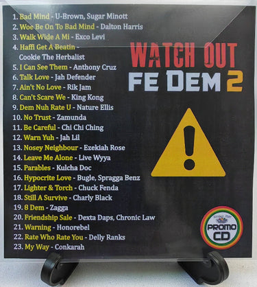 Watch Out Fe Dem 2 - A Reggae musical reminder about Bad Mind & Hypocrites